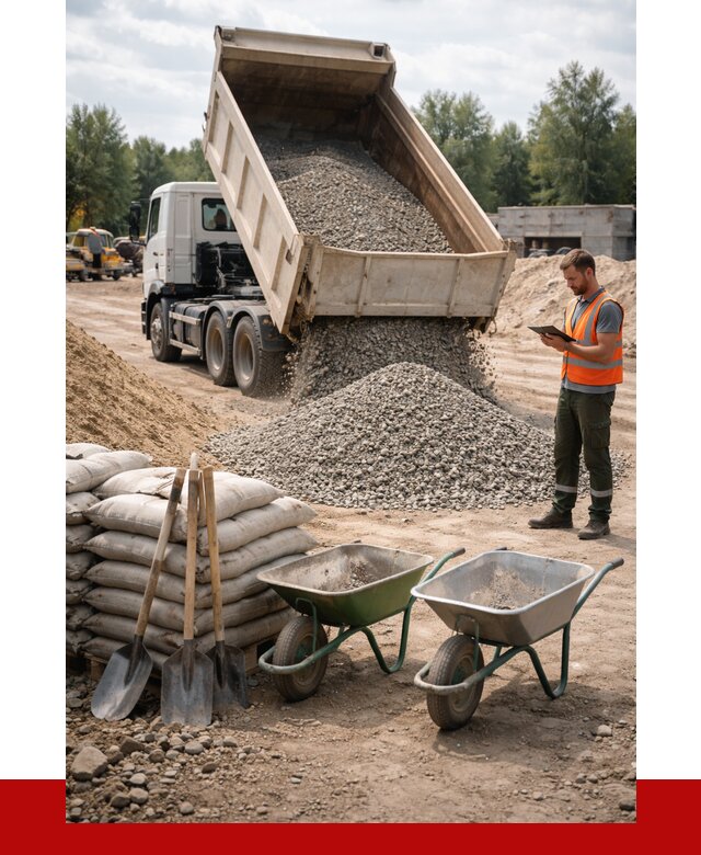 Доставка нерудных материалов в Краснодаре от 1238 руб. | ПРОНЕРУДКсд