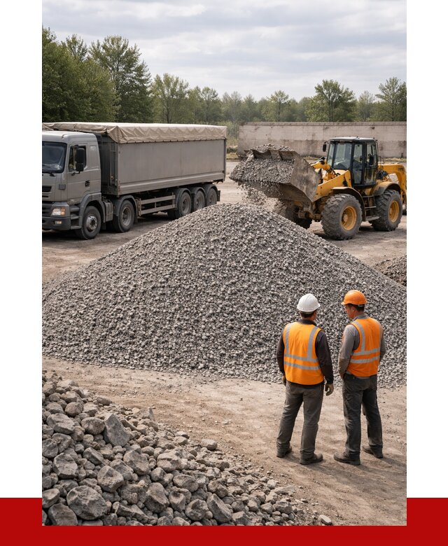 Гранитный щебень фракция 5-20 в Краснодаре от 4334 руб | ПРОНЕРУДКсд