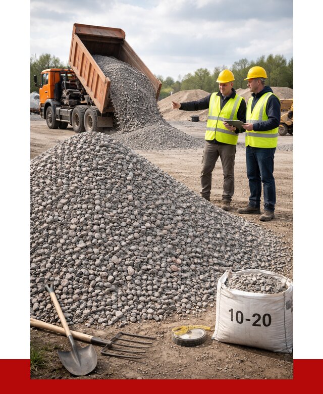 Гранитный щебень фракция 10-20 в Краснодаре от 4334 руб.|ПРОНЕРУДКсд