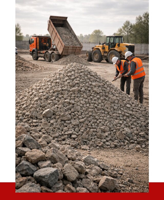 Гранитный щебень фракция 40-70 в Краснодаре от 2580 руб ПРОНЕРУДКсд