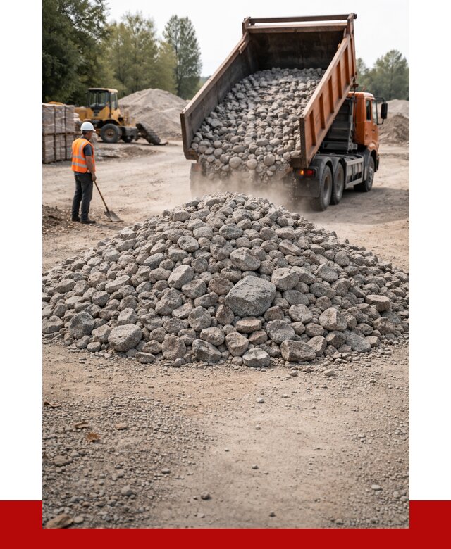 Гранитный щебень фракция 70-150 в Краснодаре от 1703 | ПРОНЕРУДКсд