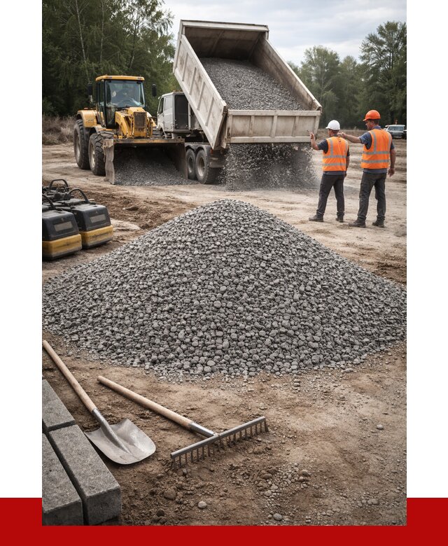 Гравийный щебень купить в Краснодаре от 2270 р. ПРОНЕРУДКсд