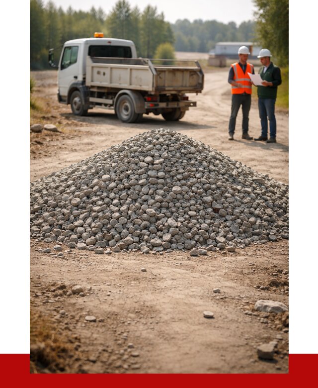 Гравийный щебень фракция 20-40 в Краснодаре от 1238 р. | ПРОНЕРУДКсд
