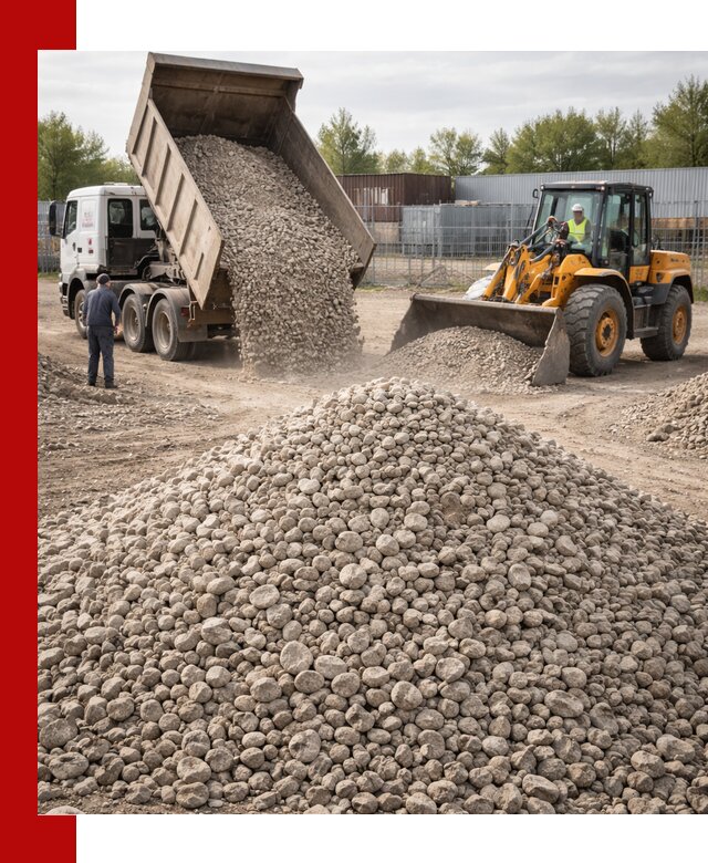 Доломитовый щебень фракции 20–41 с доставкой в Краснодаре