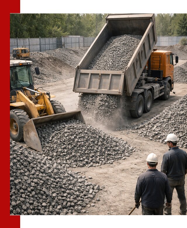 Шлаковый щебень фракция 20-40 доставка и продажа в Краснодаре