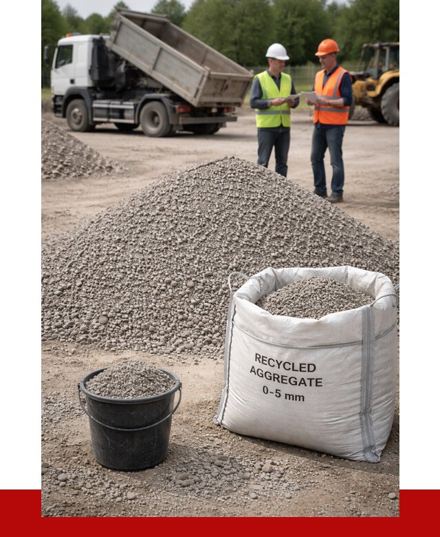 Вторичный щебень фракция 0-5 в Краснодаре от 1651 р. ПРОНЕРУДКсд