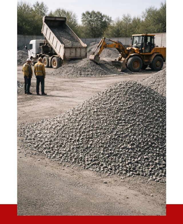 Вторичный щебень фр. 5-20 в Краснодаре от 1651 р. - ПРОНЕРУДКсд