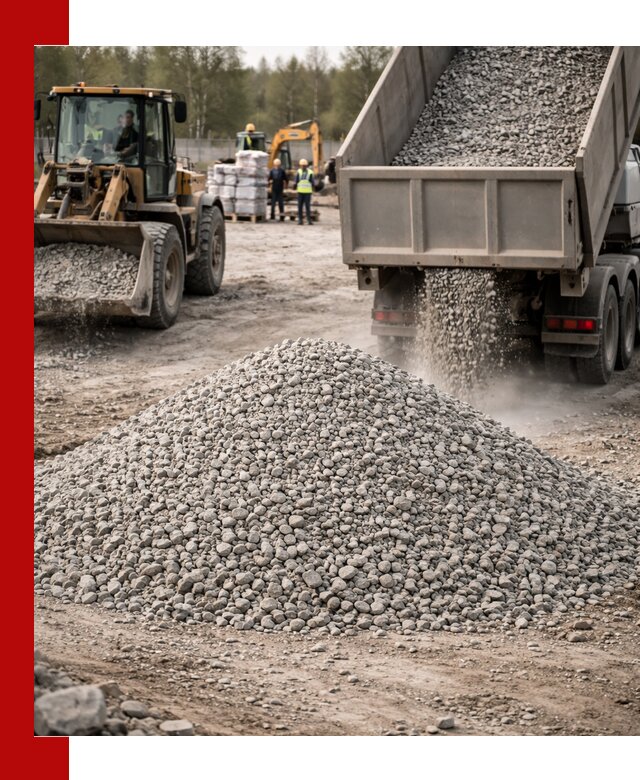 Вторичный щебень фракции 5-20 в Краснодаре — доставка и продажа крупнотоннажно