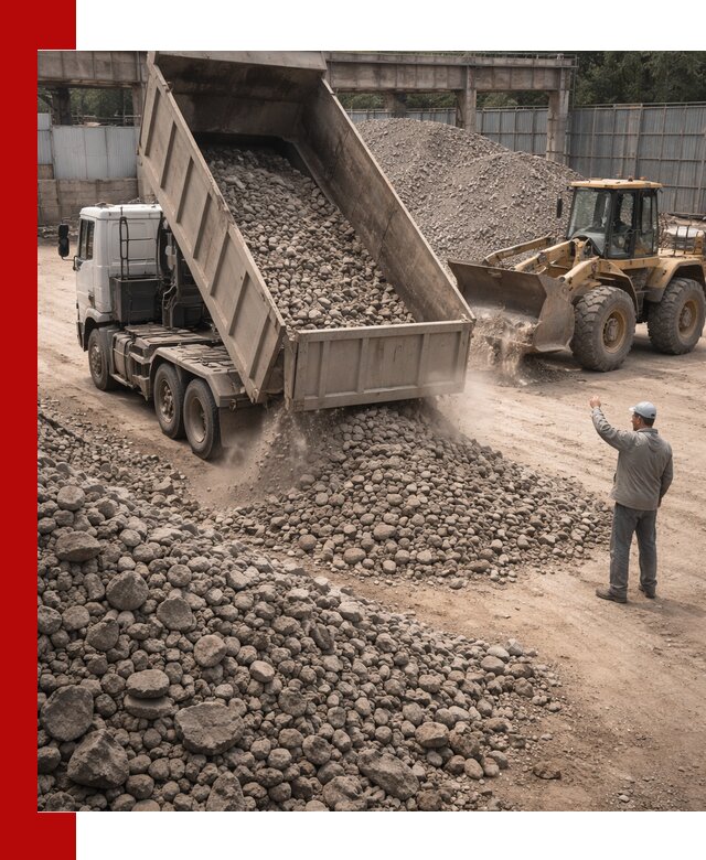 Вторичный щебень фракция 20-40 с доставкой в Краснодаре