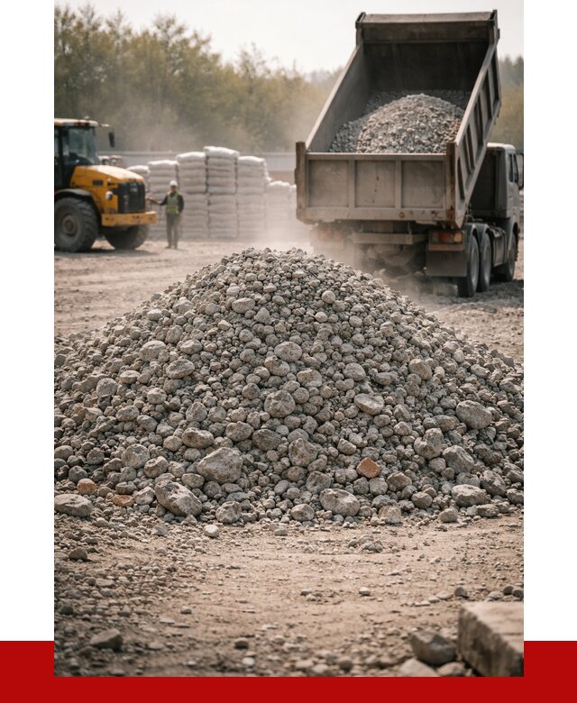 Вторичный щебень фракция 70-150 в Краснодаре от 1445 р. | ПРОНЕРУДКсд