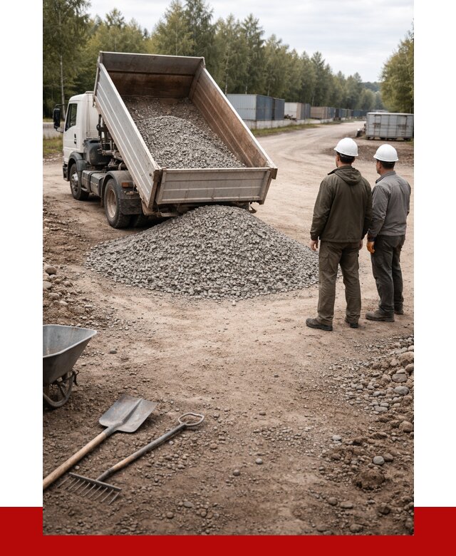 Бетонный щебень фракция 5-20 в Краснодаре от 3302 р., ПРОНЕРУДКсд