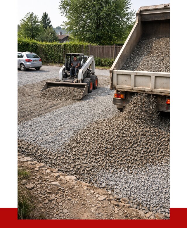 Щебень для парковки в Краснодаре с доставкой от 1238 р.| ПРОНЕРУДКсд