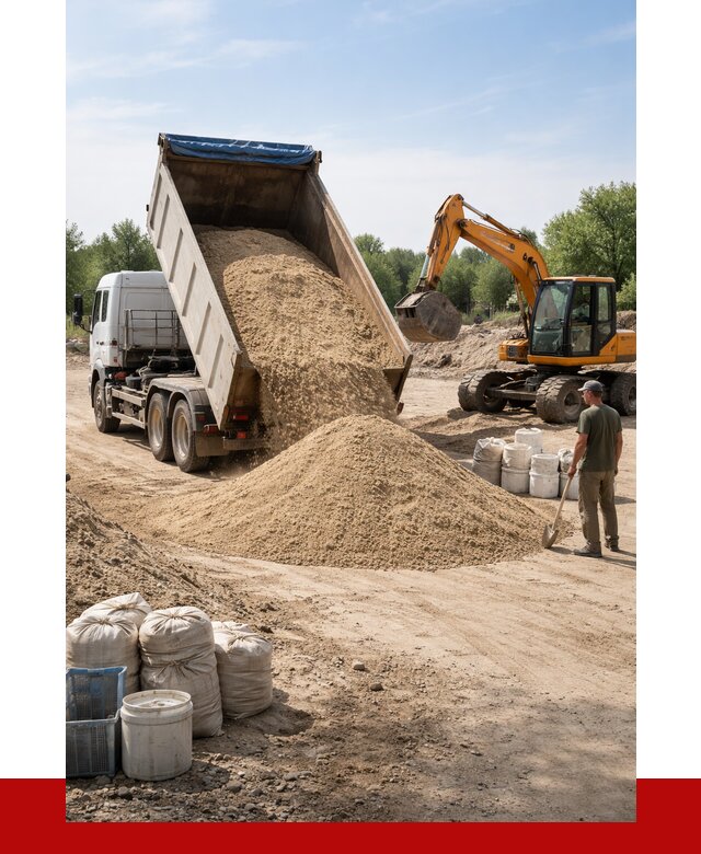 Купить речной песок в Краснодаре от 1238 р. за куб | ПРОНЕРУДКсд