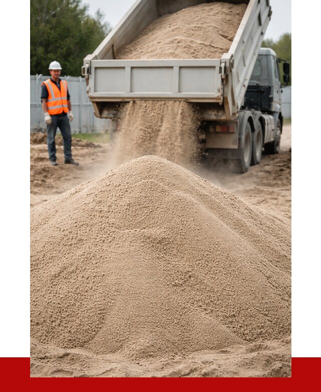 Купить сеяный песок с доставкой в Краснодаре от 2270 р ПРОНЕРУДКсд