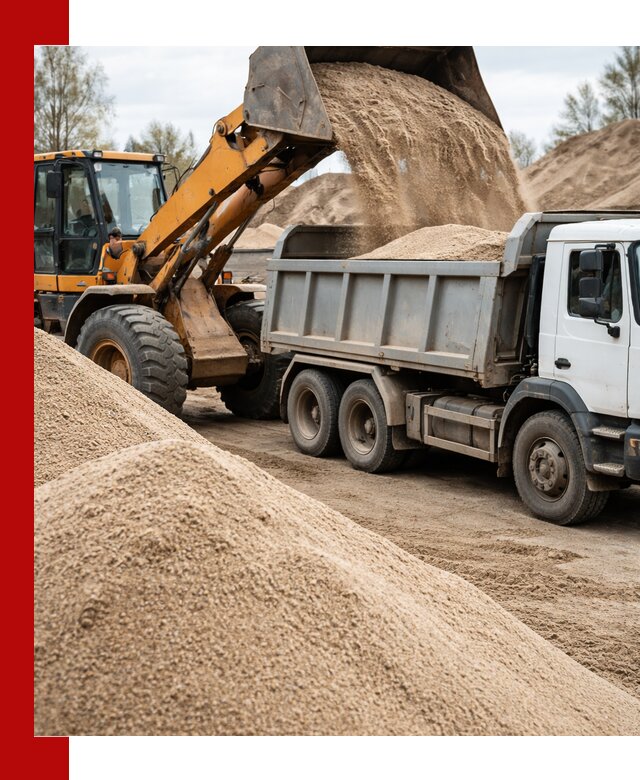 Доставка сеяного песка в Краснодаре оптом и в розницу