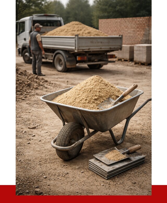 Песок для кладки в Краснодаре с доставкой от 2270 р. | ПРОНЕРУДКсд