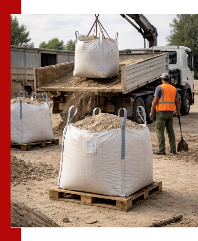 Доставка песка в биг бег в Краснодаре быстро и без лишних хлопот