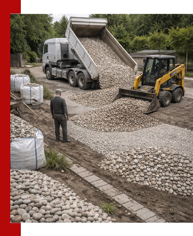 Доставка морской гальки оптом и в розницу в Краснодаре