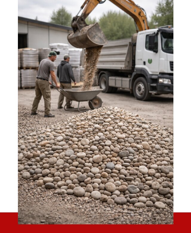 Галька декоративная в Краснодаре от 3302 р. за куб | ПРОНЕРУДКсд
