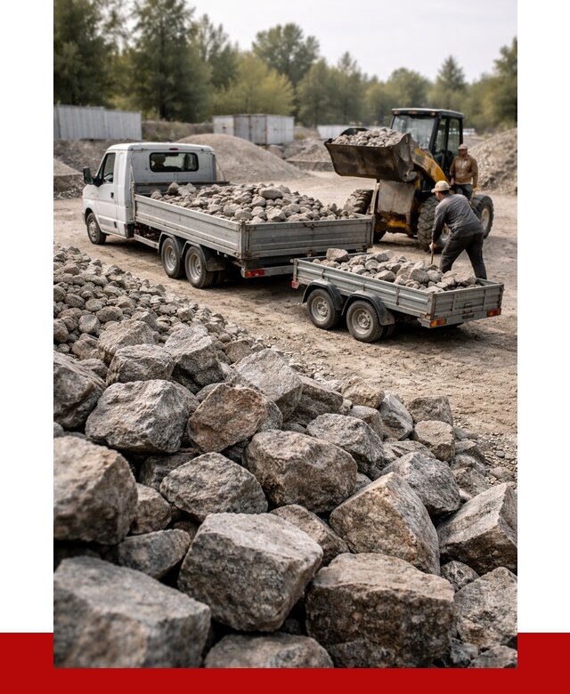 Купить бутовый камень гранитный в Краснодаре от 2889 р. | ПРОНЕРУДКсд