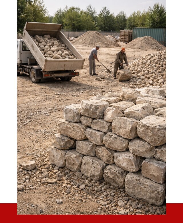 Бутовый камень известняковый в Краснодаре от 4334 р. | ПРОНЕРУДКсд