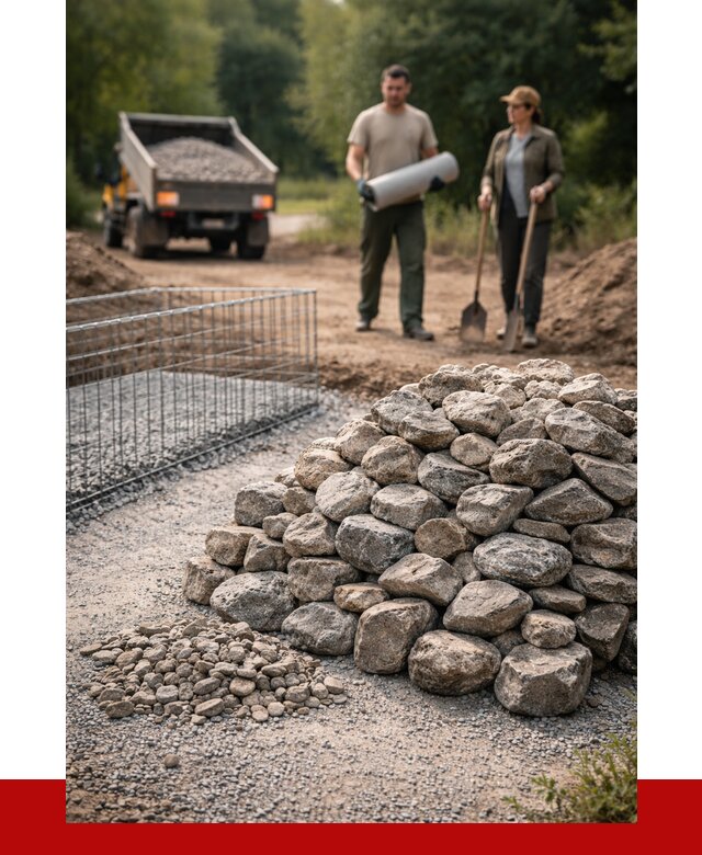 Камень для габионов фракция 100-200 в Краснодаре от 4953 р. | ПРОНЕРУДКсд