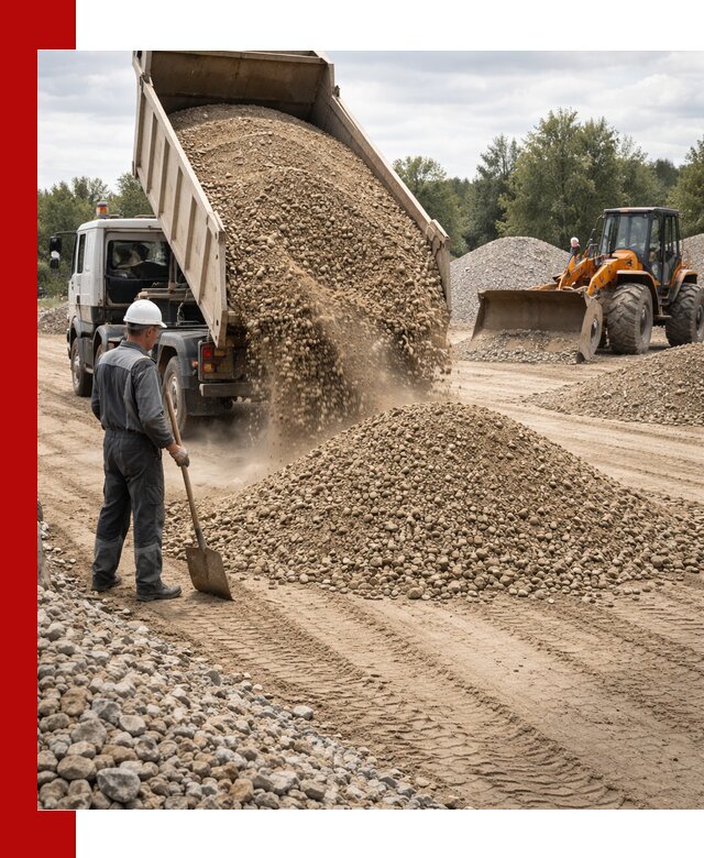 Доставка щпс С3 в Краснодаре самосвалами и бортовыми грузовиками