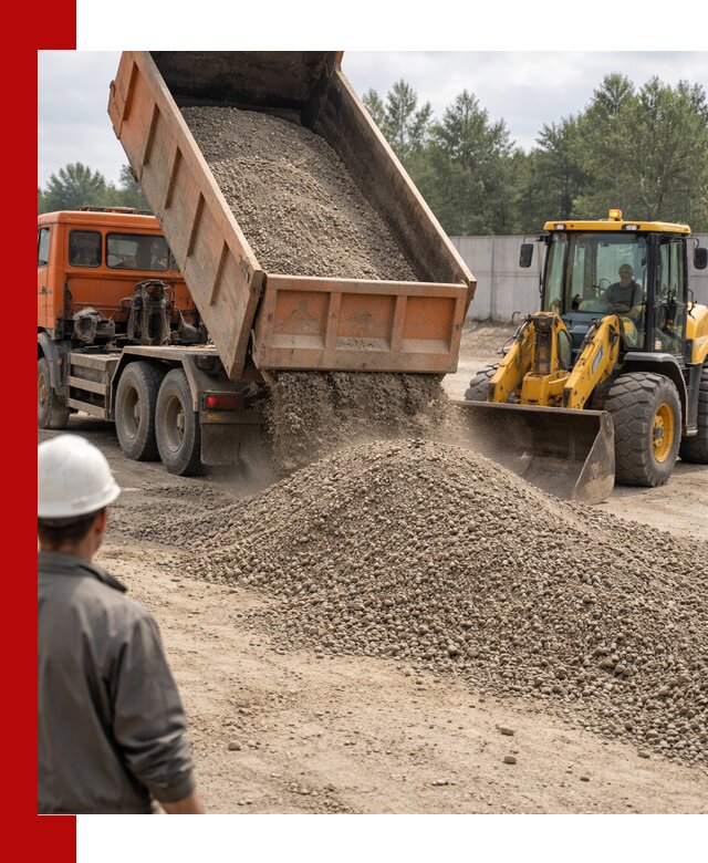 Доставка щпс С8 самосвалами в Краснодаре от производителя