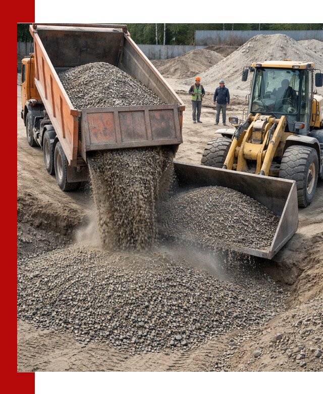 Доставка щпс С9 самосвалами по выгодным тарифам в Краснодаре