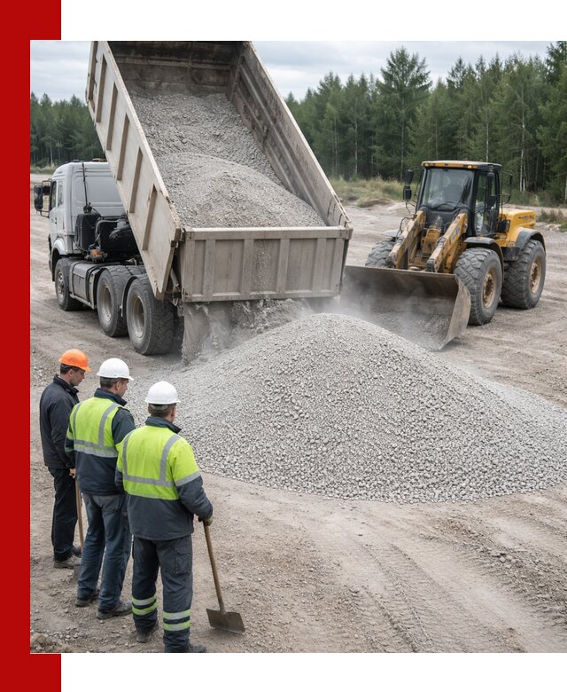 Известняковый отсев 0-5 доставка в Краснодаре быстро и выгодно