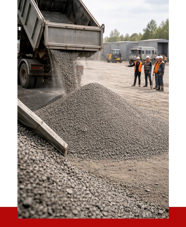 Гравийный отсев 0-5 в Краснодаре от 1238 р. с доставкой | ПРОНЕРУДКсд