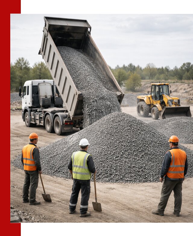 Доставка и продажа гранитной крошки в Краснодаре