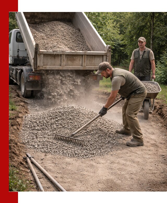 Каменная крошка для дорожек с доставкой в Краснодаре