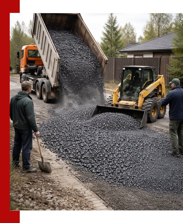 Крошка габбро с доставкой в Краснодаре для строительных работ