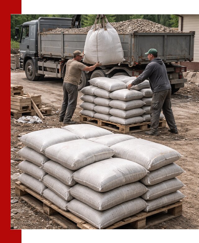 Керамзит в мешках с доставкой в Краснодаре от компании-поставщика