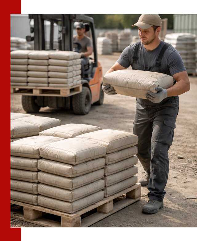 Доставка цемента в мешках оптом и в розницу в Краснодаре