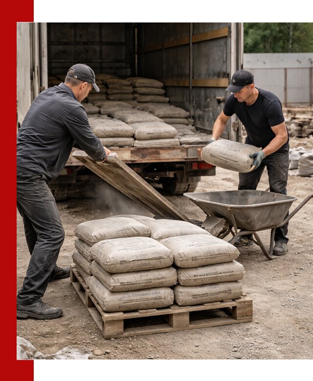 Пескобетон М300 с доставкой в Краснодаре по выгодной цене