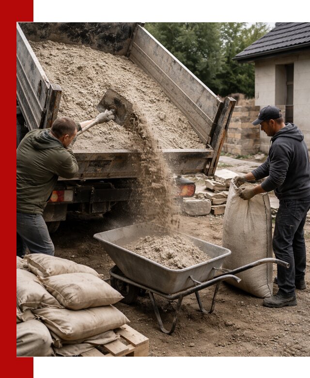 Качественная сухая смесь для кладки с доставкой в Краснодаре