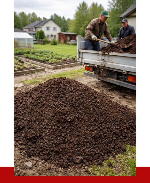 Плодородный грунт в Краснодаре с доставкой от 4334 р. | ПРОНЕРУДКсд