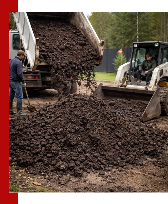Плодородный грунт с доставкой в Краснодаре для садов и огородов