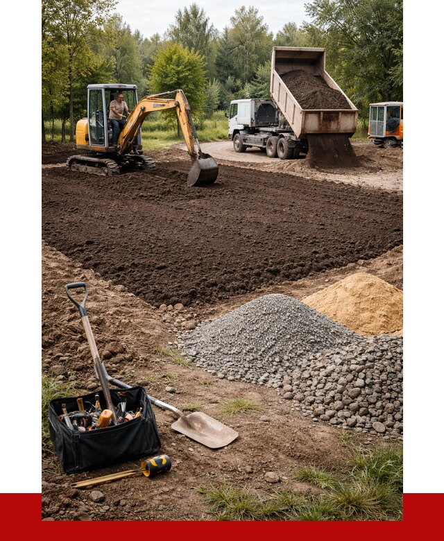 Купить грунт для отсыпки участка в Краснодаре от 2580 р. | ПРОНЕРУДКсд