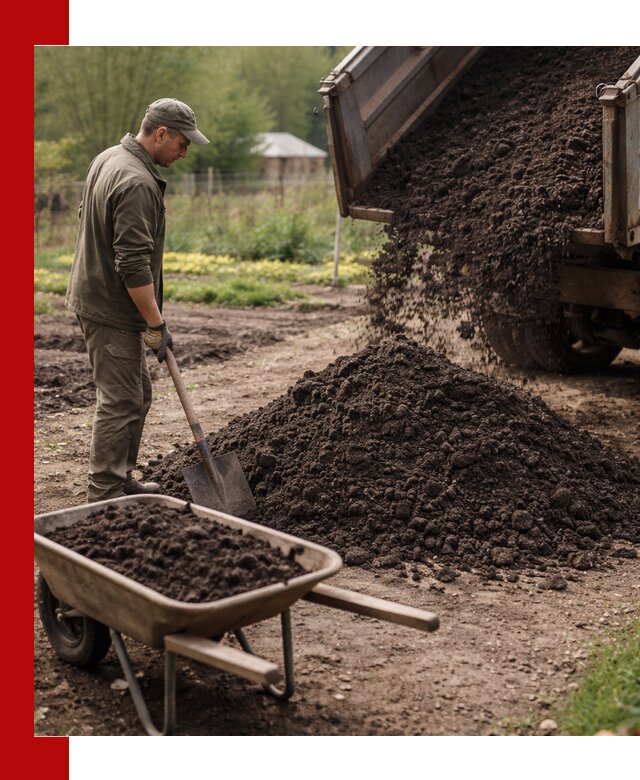 Доставка качественной земли для огорода в Краснодаре