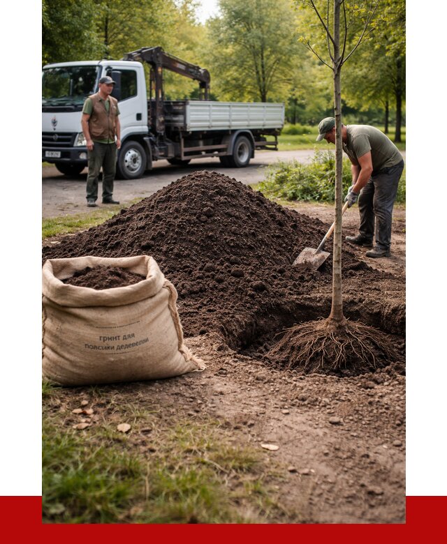 Грунт для посадки деревьев в Краснодаре от 1238 р. | ПРОНЕРУДКсд