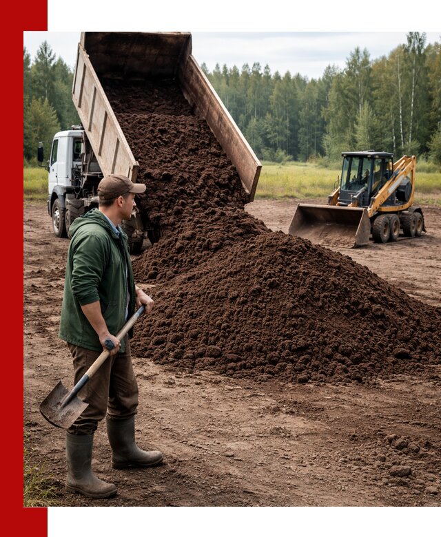 Купить верховой торф с доставкой в Краснодаре для садоводства и растений