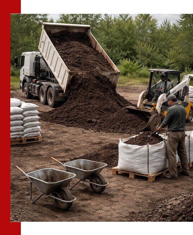 Доставка и продажа торфогрунта в Краснодаре оптом и в розницу