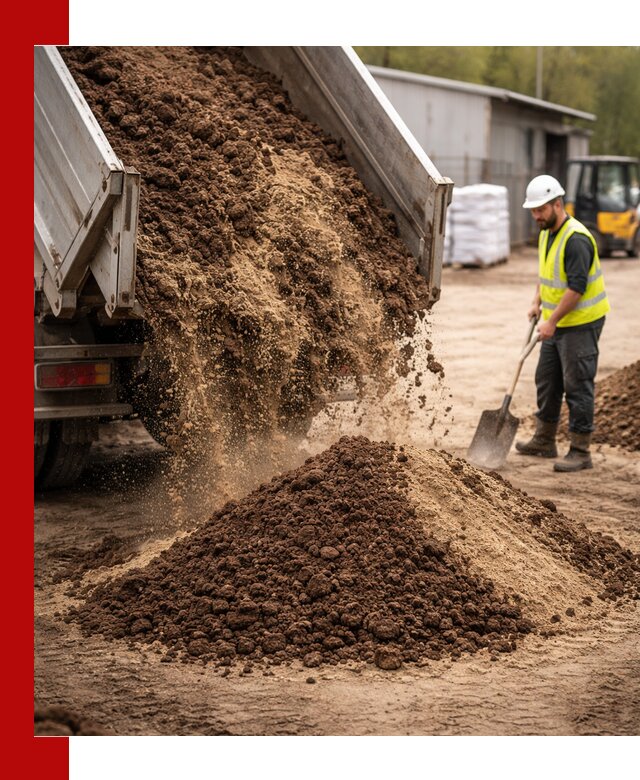 Доставка торфо-песчаной смеси в Краснодаре для строительства и озеленения