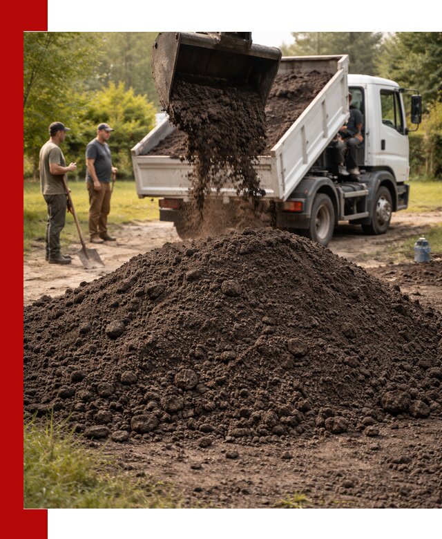 Доставка и продажа чернозема в Краснодаре оптом и в розницу