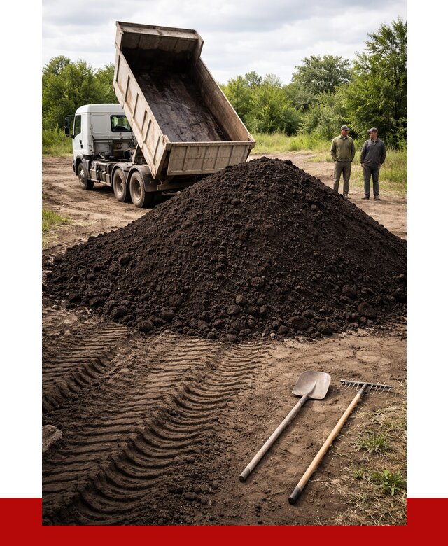 Купить чернозем навалом в Краснодаре от 1238 р. за куб | ПРОНЕРУДКсд