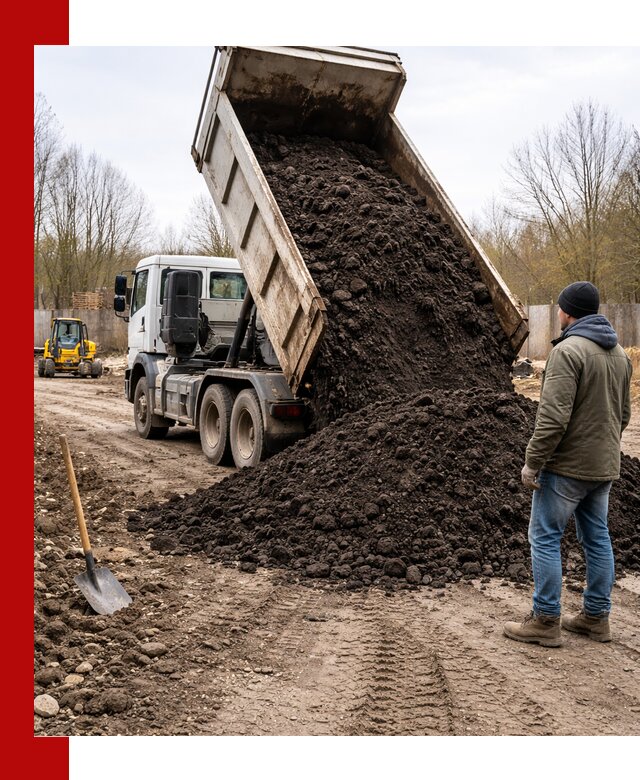 Доставка чернозема навалом в Краснодаре быстро и выгодно
