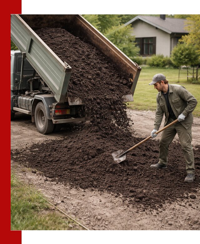 Чернозем для газона с доставкой в Краснодаре быстро и качественно
